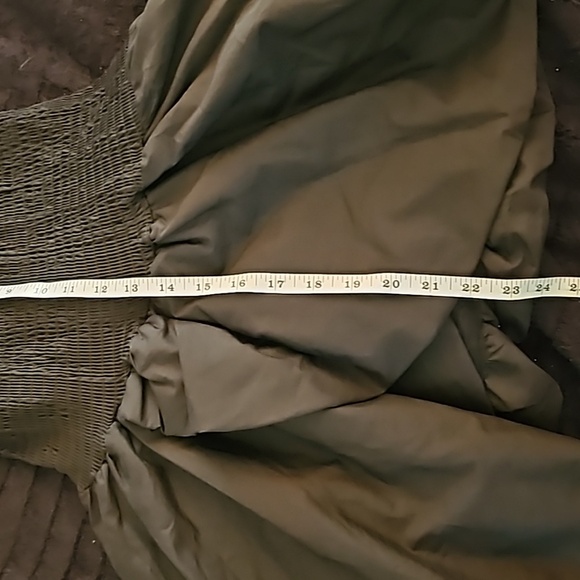 Hazel & Olive MD Black Puffy Sleeve Cocktail Dress - Picture 5 of 9